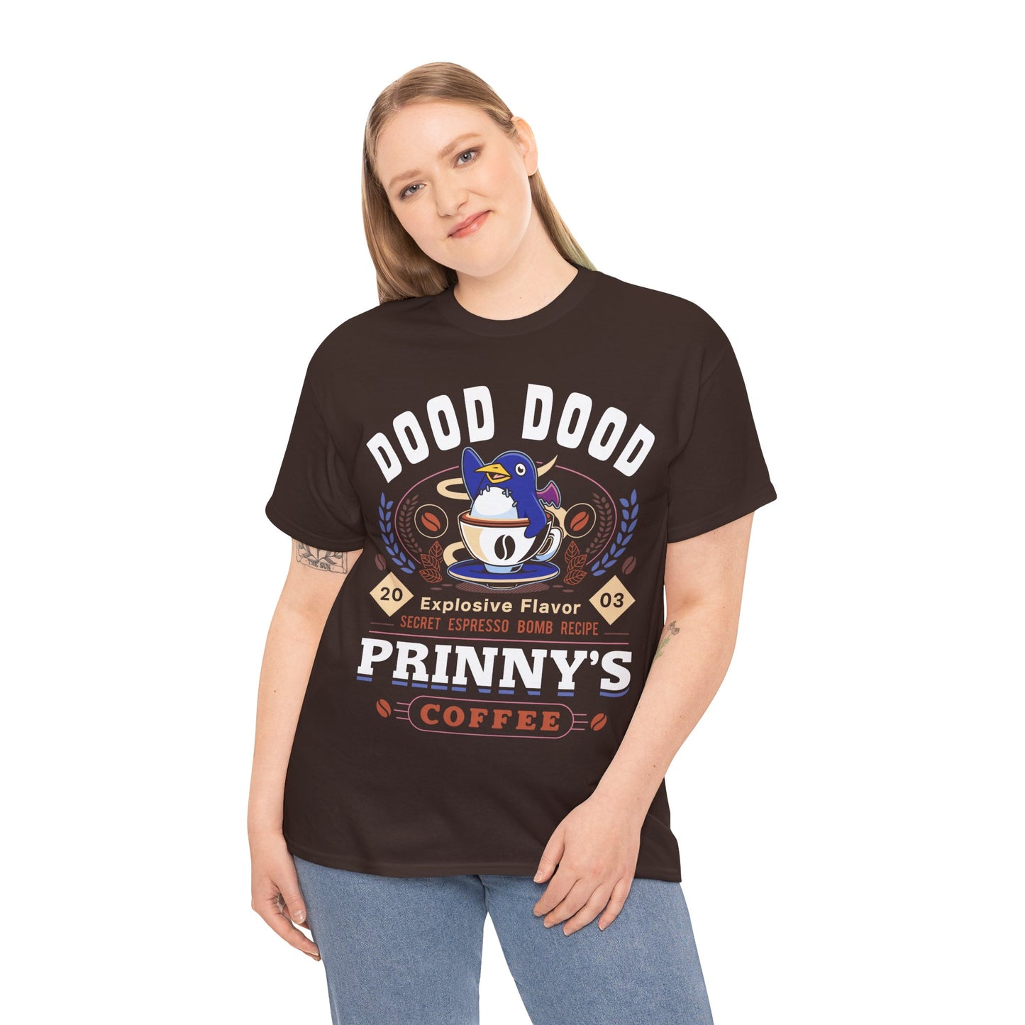 Prinny Dood Coffee Emblem Unisex T-Shirt