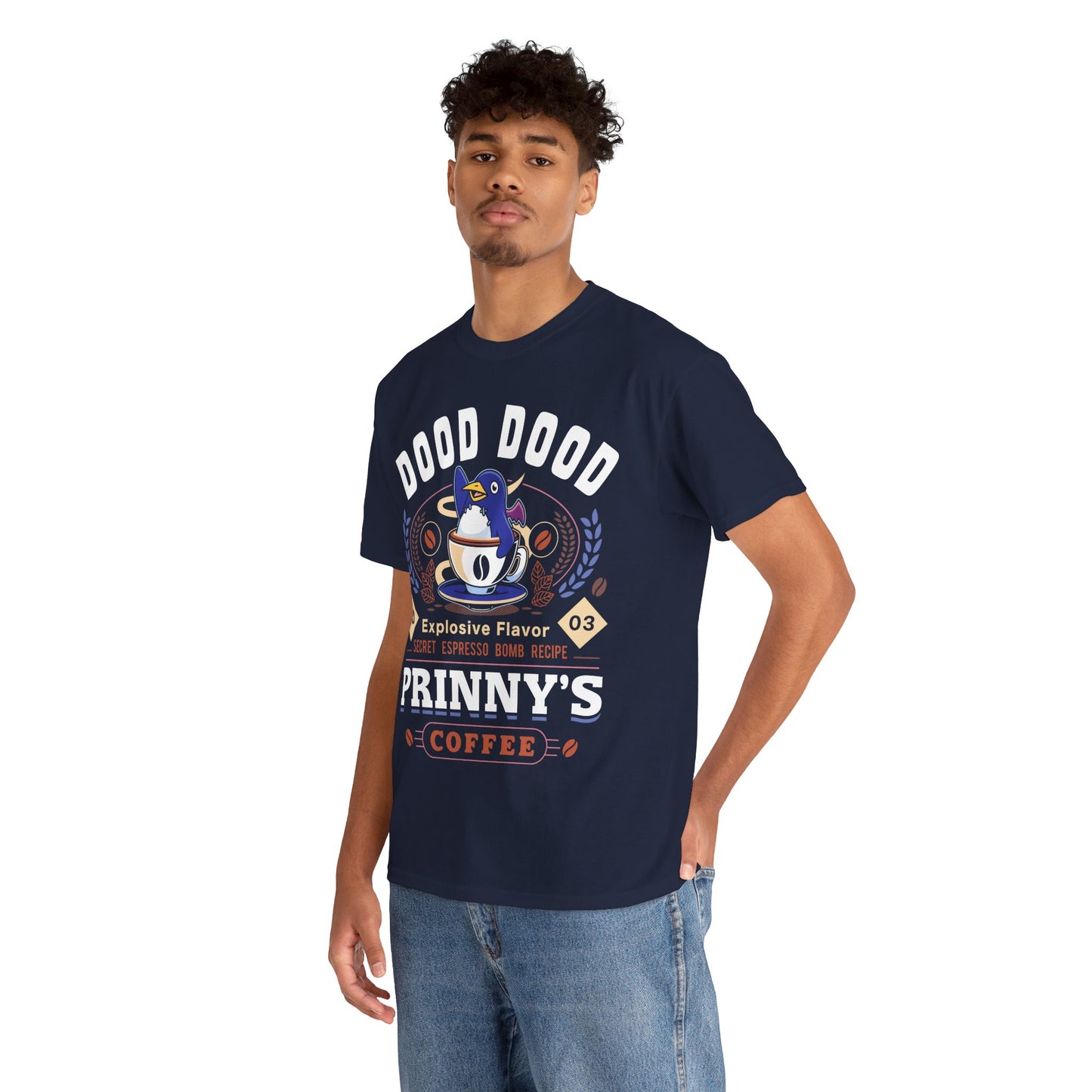 Prinny Dood Coffee Emblem Unisex T-Shirt