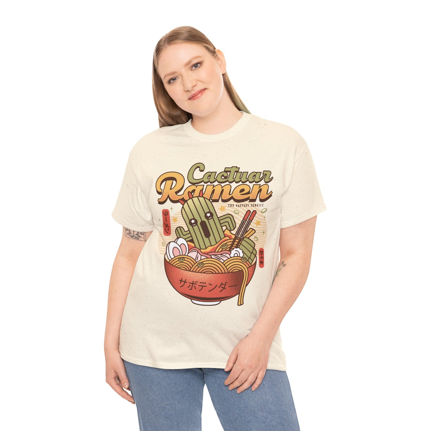Cactuar Ramen Vintage Unisex T-Shirt