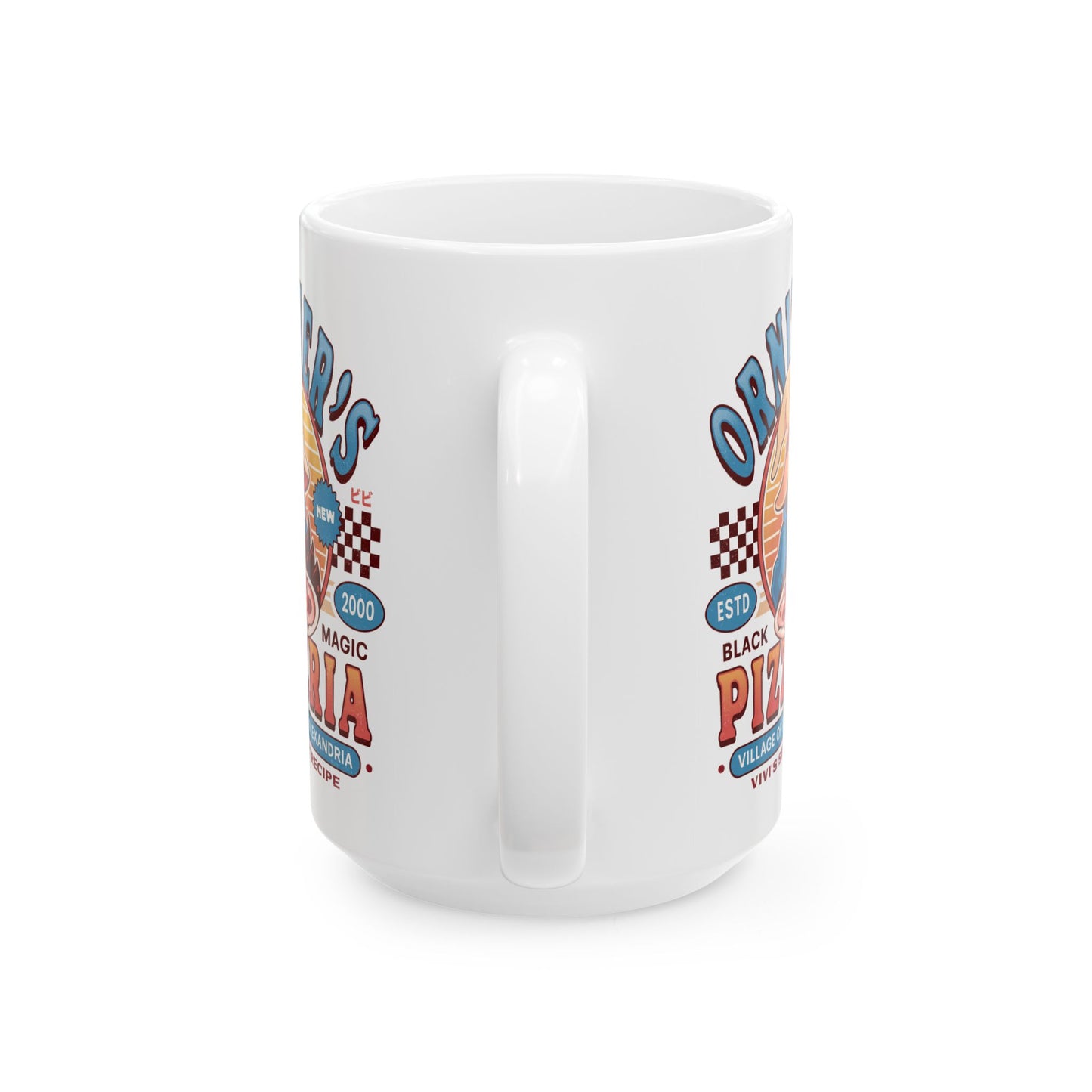 Ornitier Pizzeria Vintage Ceramic Mug