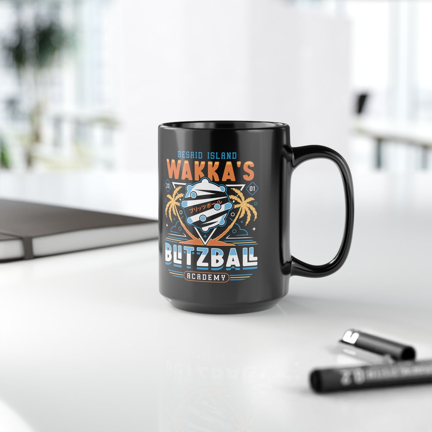 Wakka Blitzball Academy Black Mug