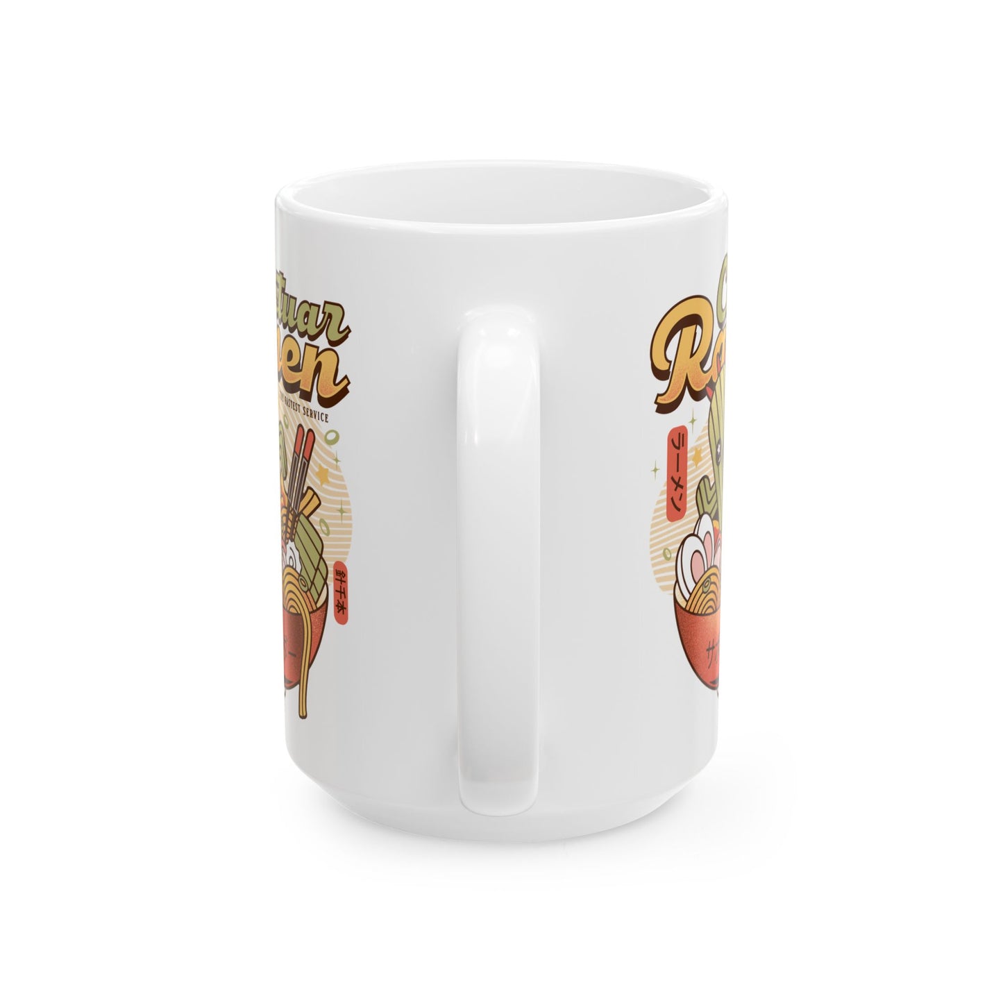 Cactuar Ramen Vintage Ceramic Mug