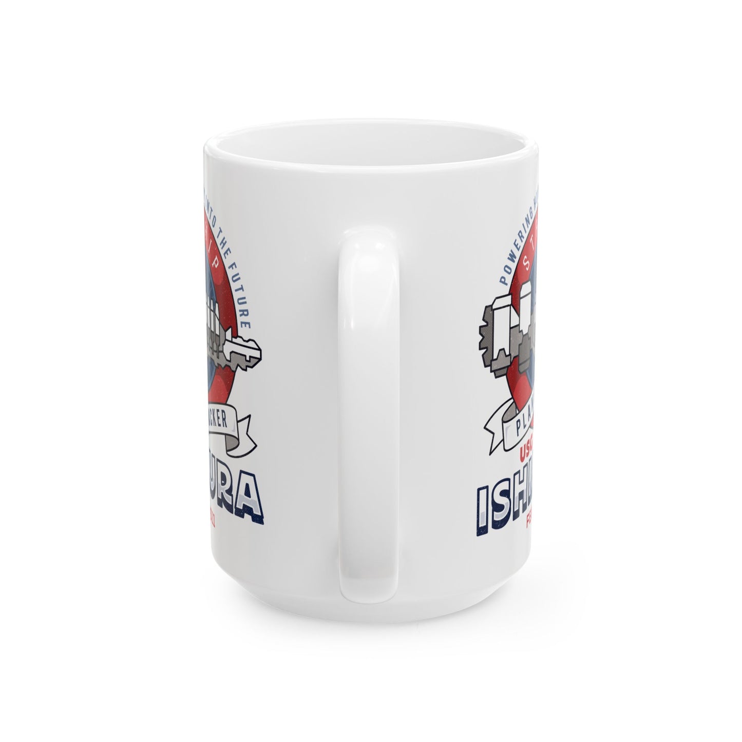 Ishimura Vintage Emblem Ceramic Mug