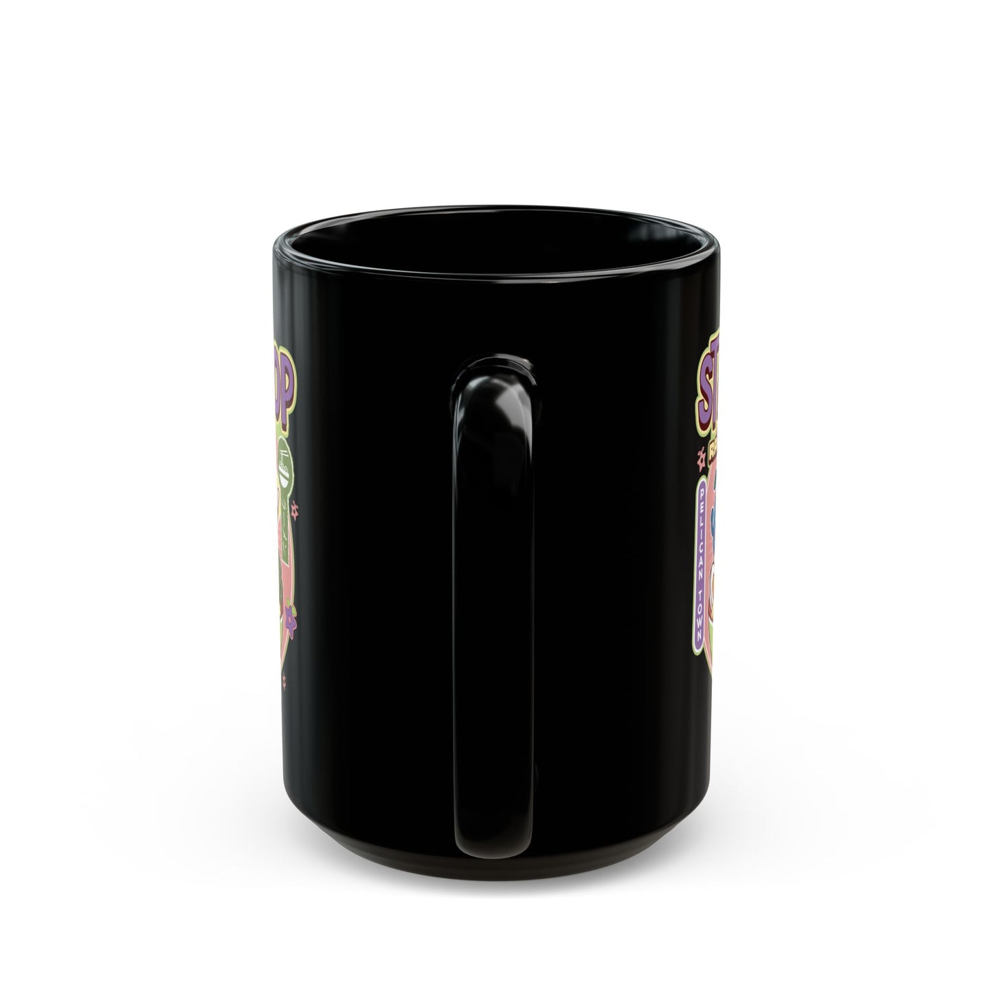 Junimos Ramen Black Mug