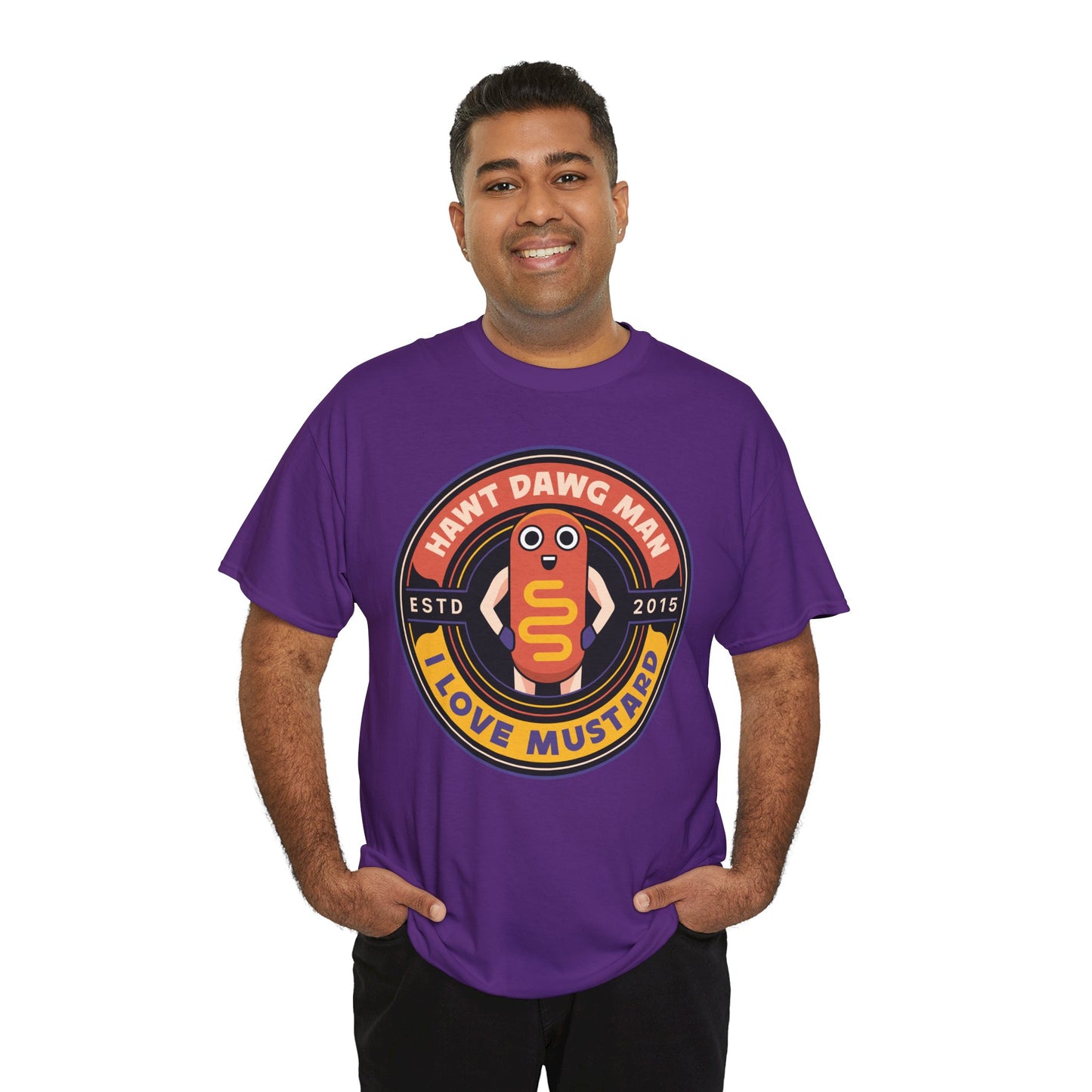 Hawt Dawg Man Emblem Unisex T-Shirt