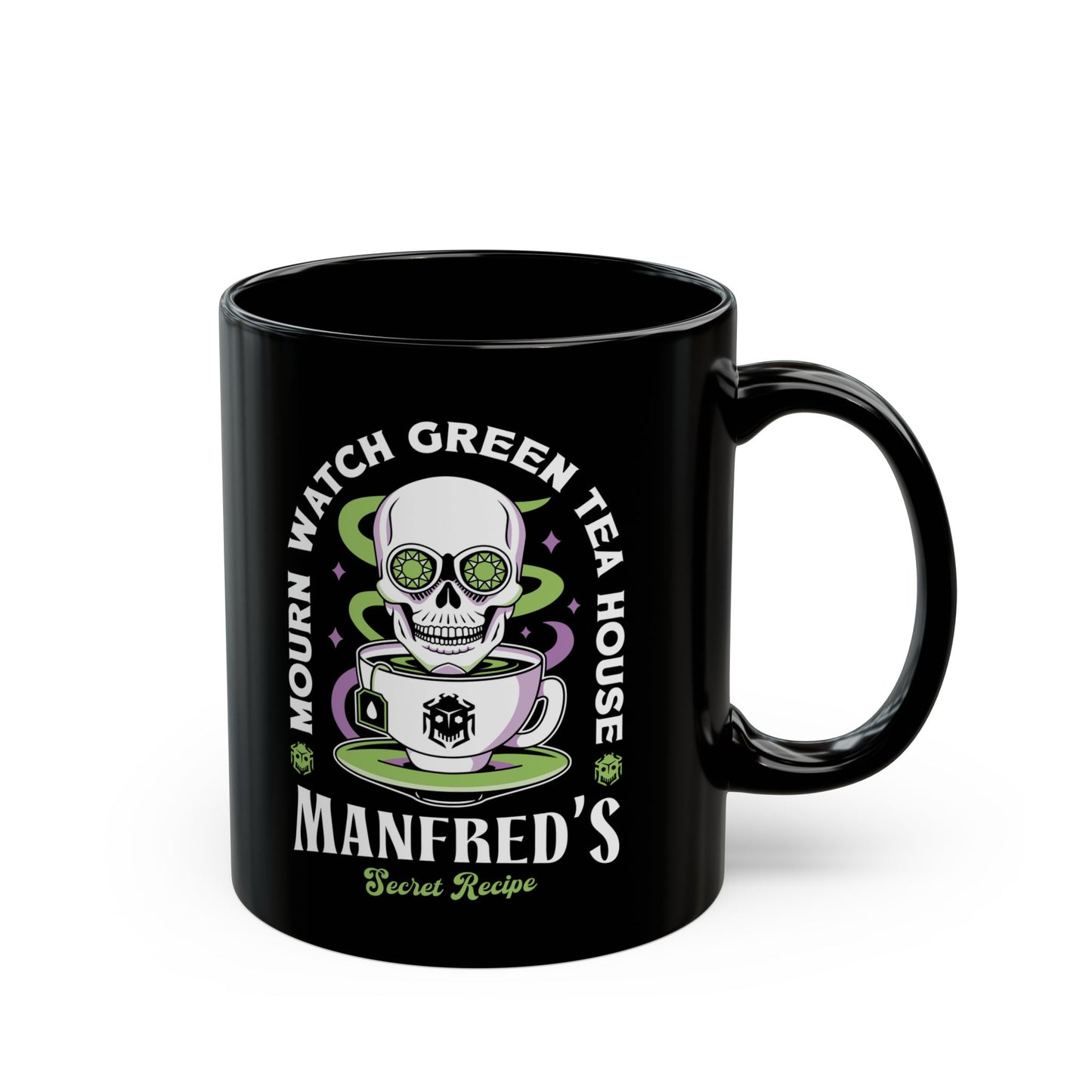 Mourn Watch Green Tea Black Mug