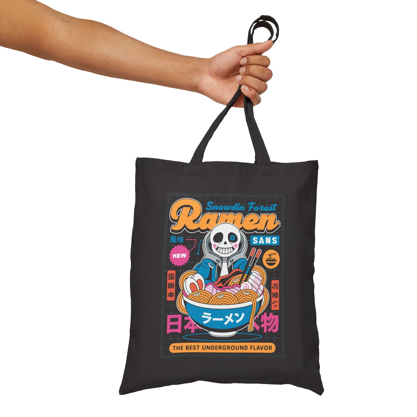 Snowdin Forest Ramen Aesthetic Tote Bag