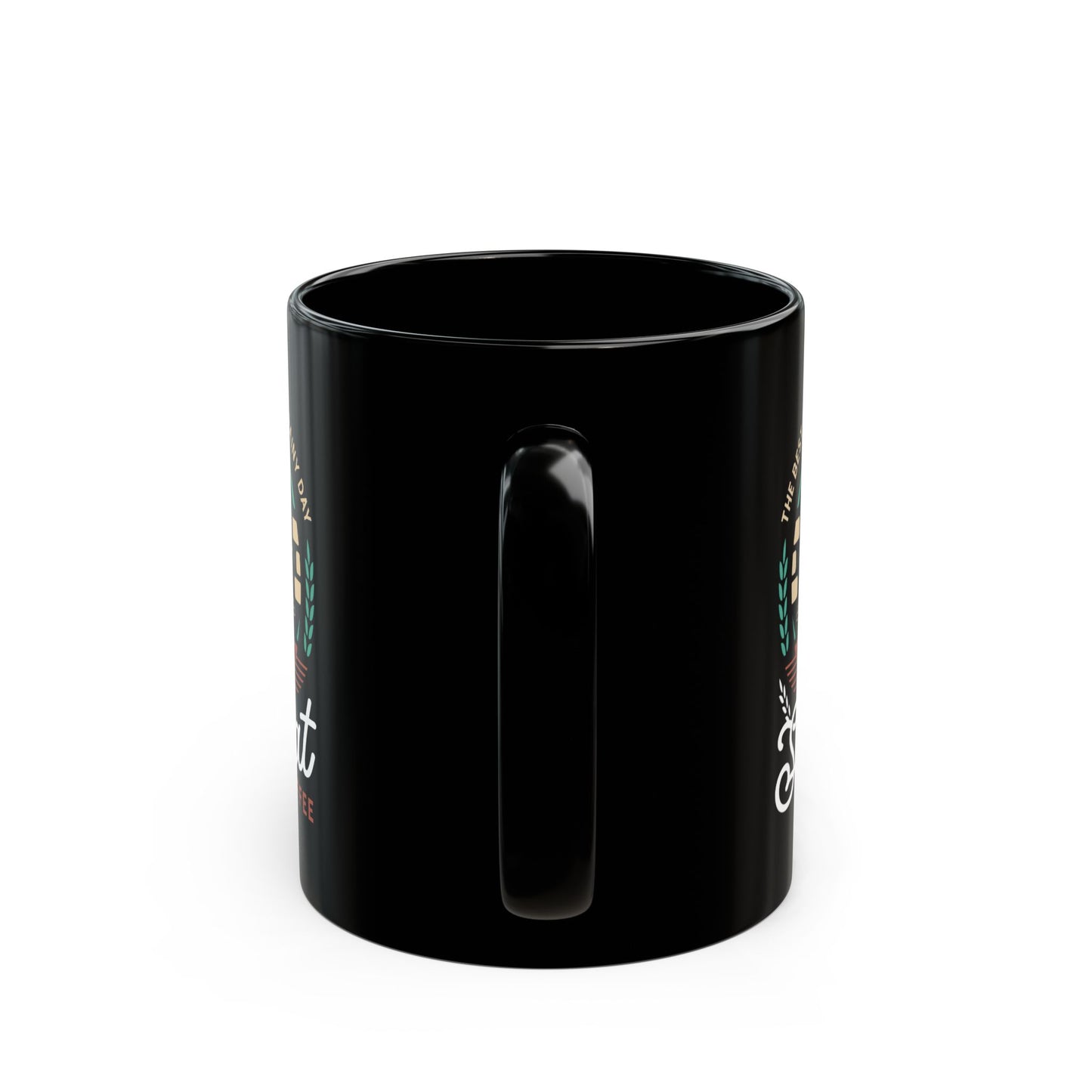 Slugcat Coffee Emblem Black Mug
