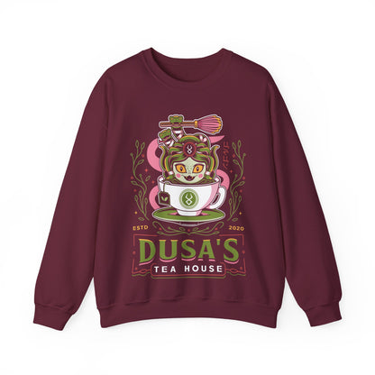 Dusa Green Tea Emblem Crewneck Sweatshirt