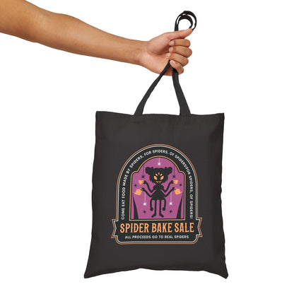 Spider Bake Sale Emblem Tote Bag