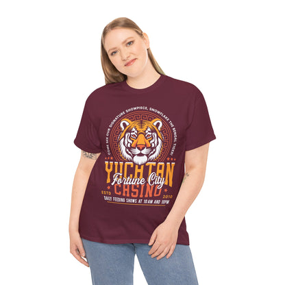 Yucatan Casino Snowflake Grunge Unisex T-Shirt