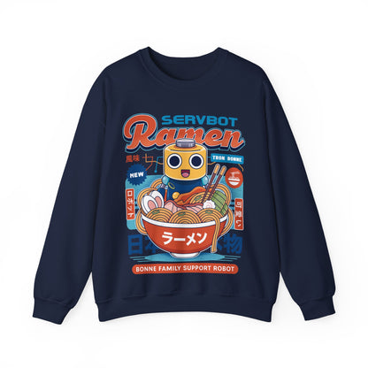 Servbot Ramen Vintage Crewneck Sweatshirt
