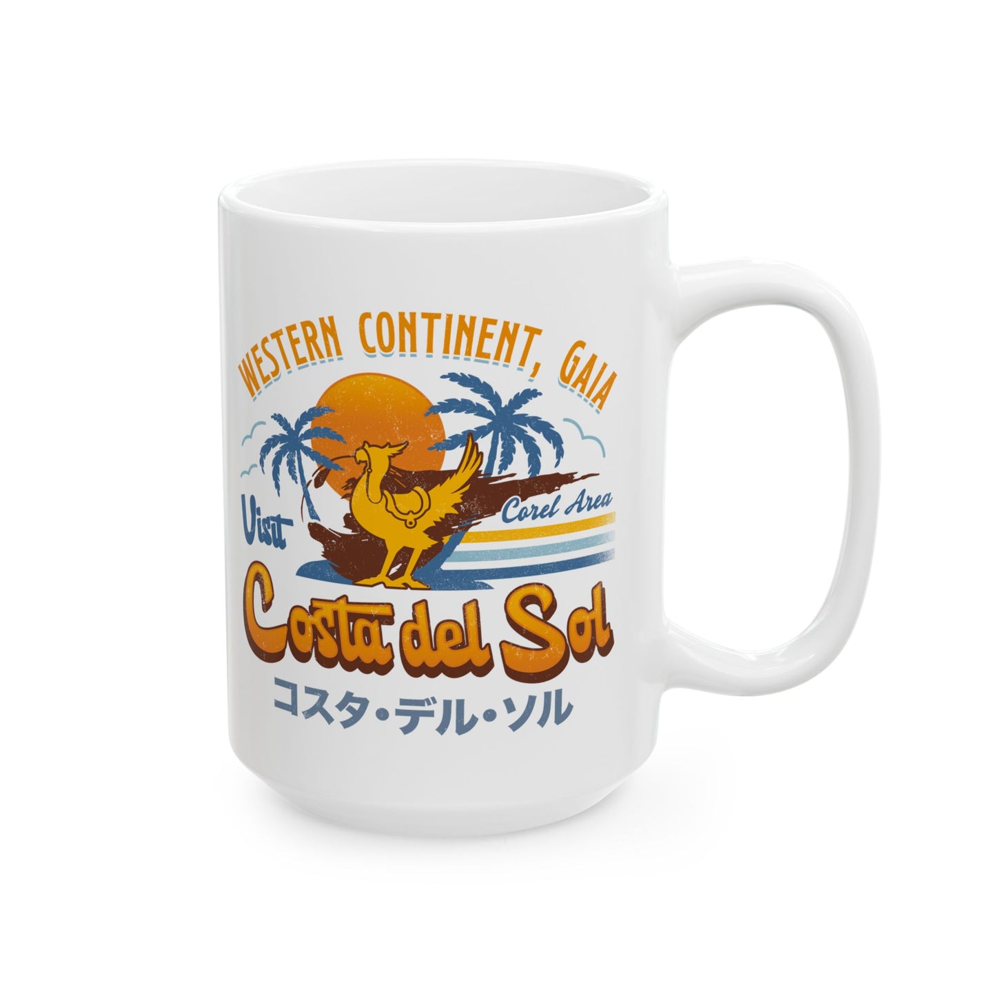 Costa Del Sol Vintage Ceramic Mug