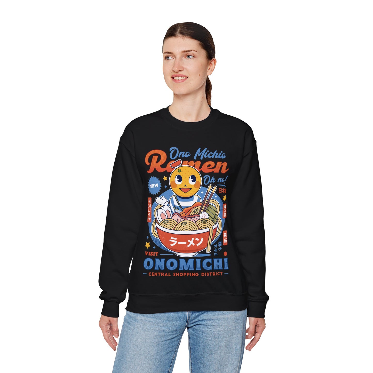Ono Michio Ramen Unisex Crewneck Sweatshirt