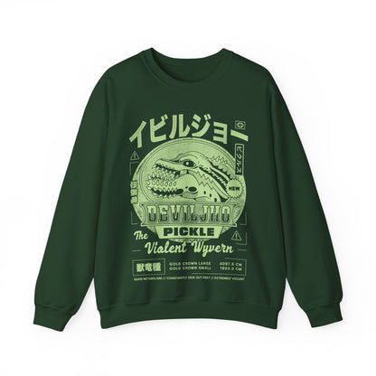 Deviljho Pickle Grunge Unisex Crewneck Sweatshirt
