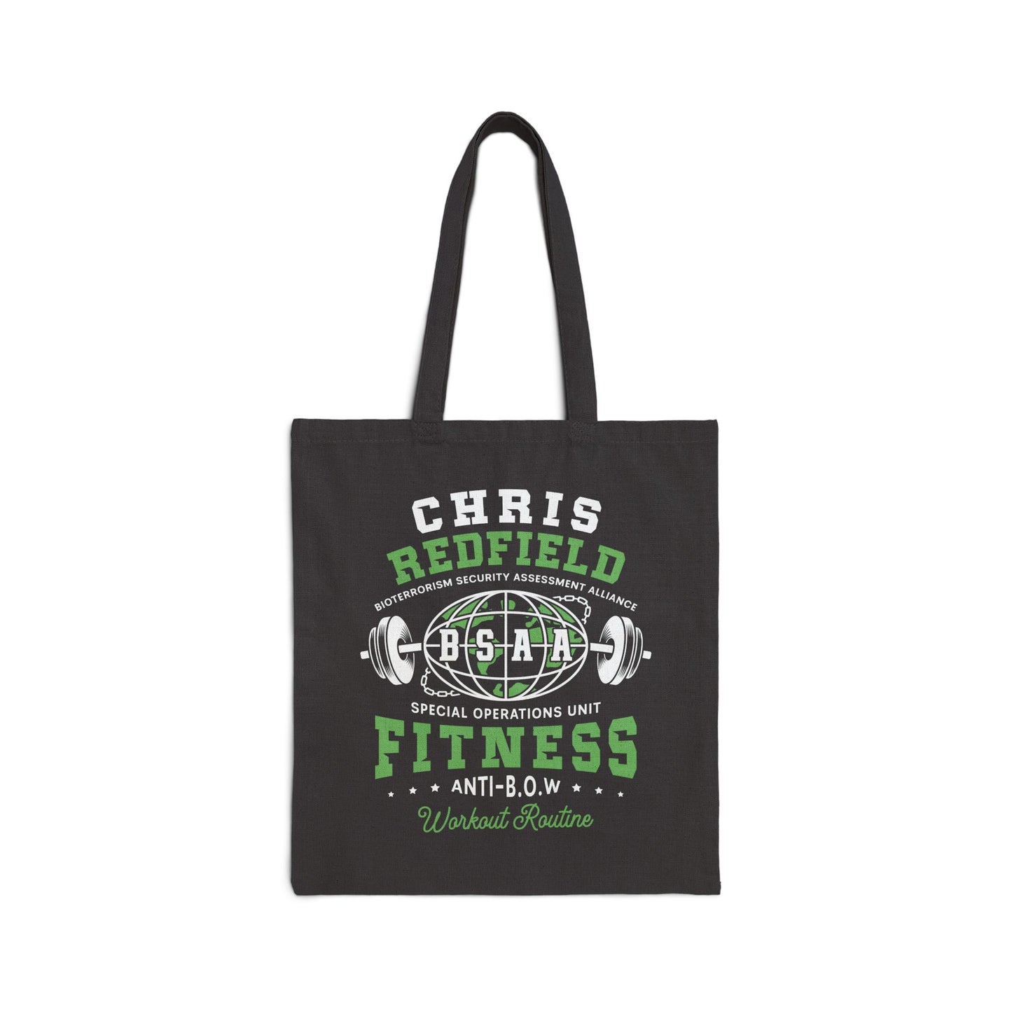 Bsaa Redfield Fitness Emblem Tote Bag