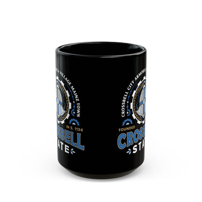 Crossbell State Crest Black Mug