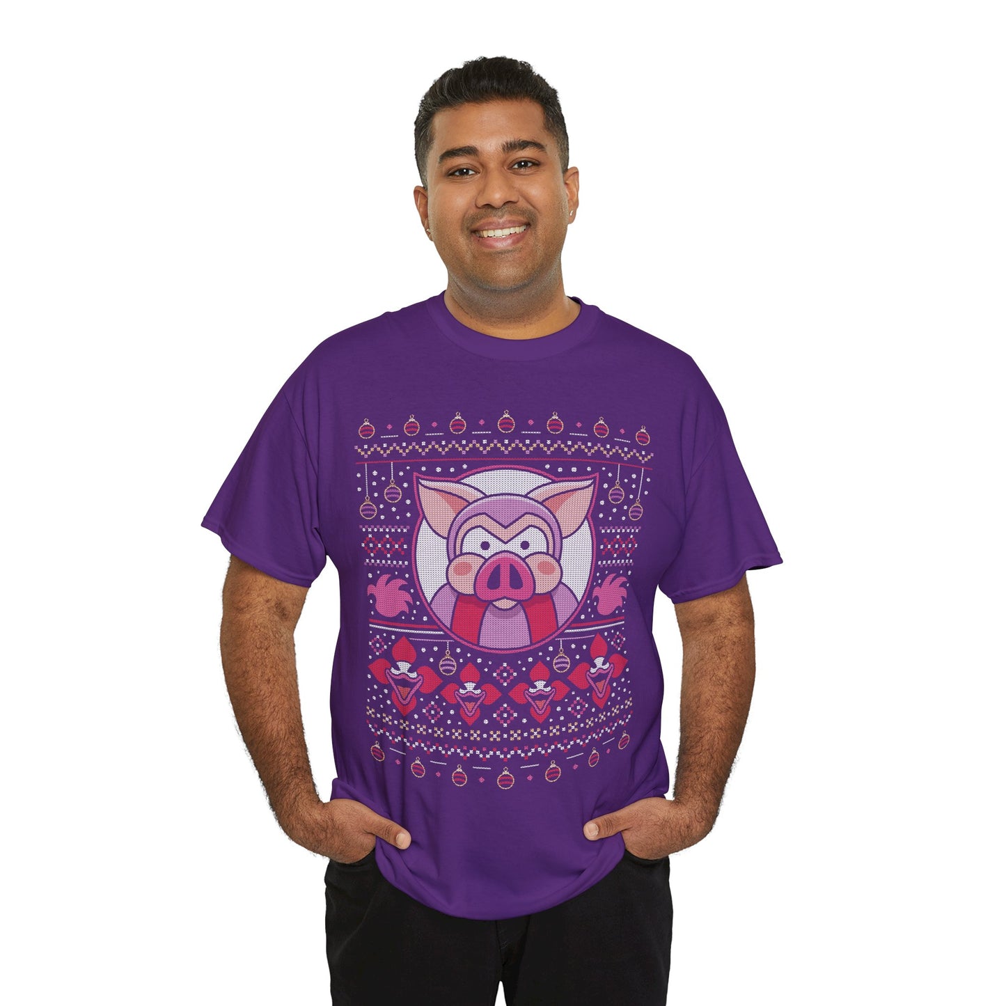 Evil Pigs Ugly Sweater Unisex T-Shirt