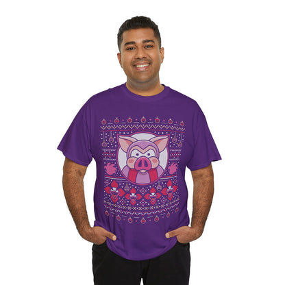 Evil Pigs Ugly Sweater Unisex T-Shirt