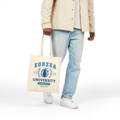 Eorzea University Cotton Canvas Tote Bag