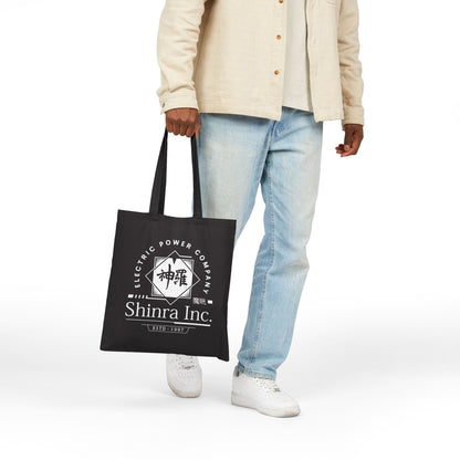 Shinra Inc Crest Canvas Tote Bag