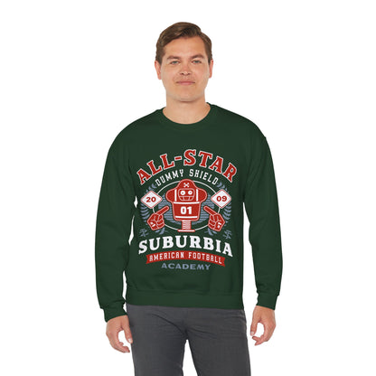 Dummy Shield Emblem Crewneck Sweatshirt