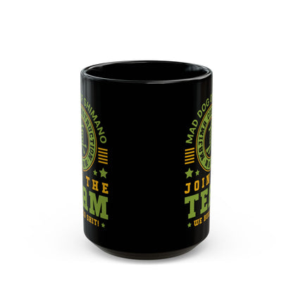 Majima Construction Vintage Black Mug