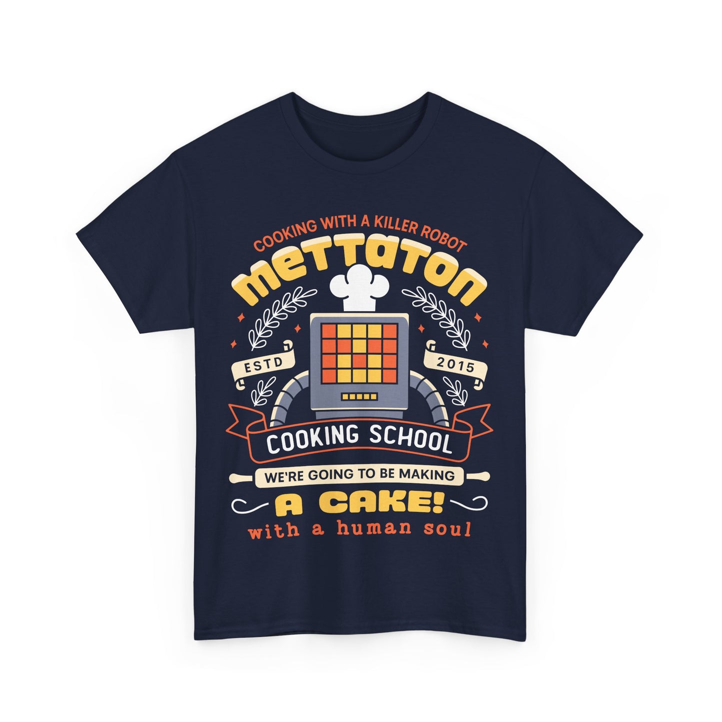 Mettaton Cooking School Crest Unisex T-Shirt