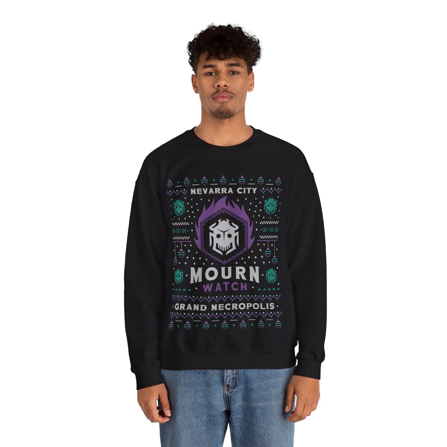 Mourn Watch Ugly Sweater Unisex Crewneck Sweatshirt