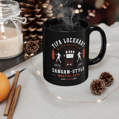 Tifa Lockhart Martial Arts Club Black Mug