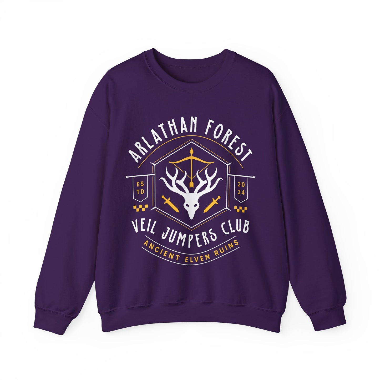 Veil Jumpers Club Emblem Unisex Crewneck Sweatshirt