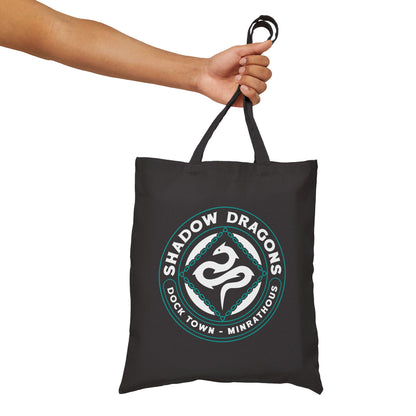 Minrathous Shadow Dragons Emblem Canvas Tote Bag