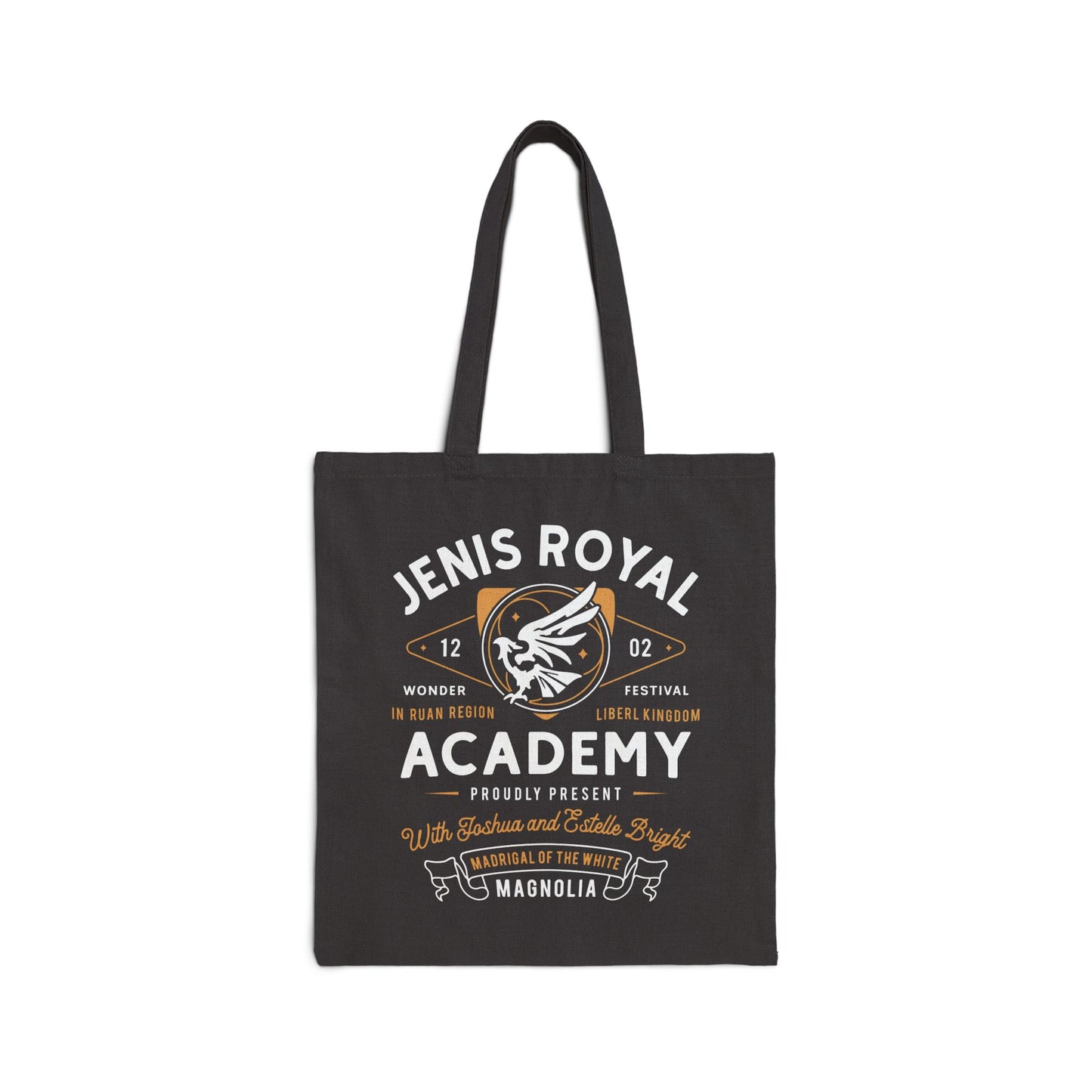 Jenis Royal Academy Emblem Canvas Tote Bag