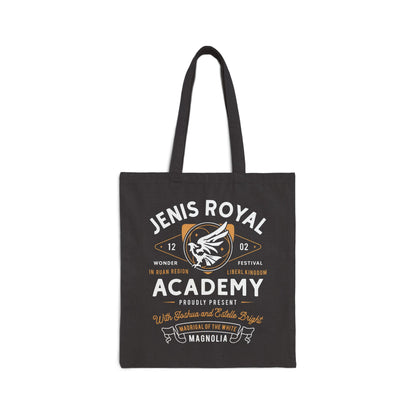 Jenis Royal Academy Emblem Canvas Tote Bag