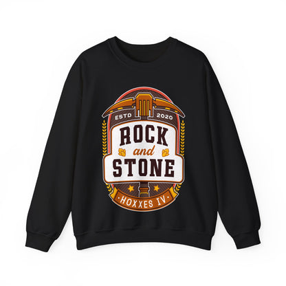 Rock And Stone Emblem Unisex Crewneck Sweatshirt