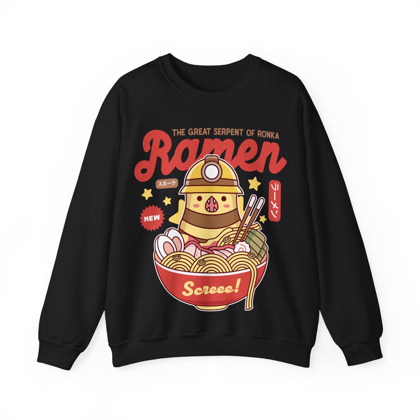 Serpent Of Ronka Ramen Unisex Crewneck Sweatshirt