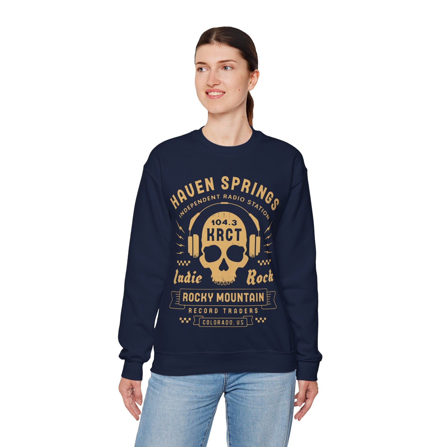 Haven Springs Radio Emblem Crewneck Sweatshirt