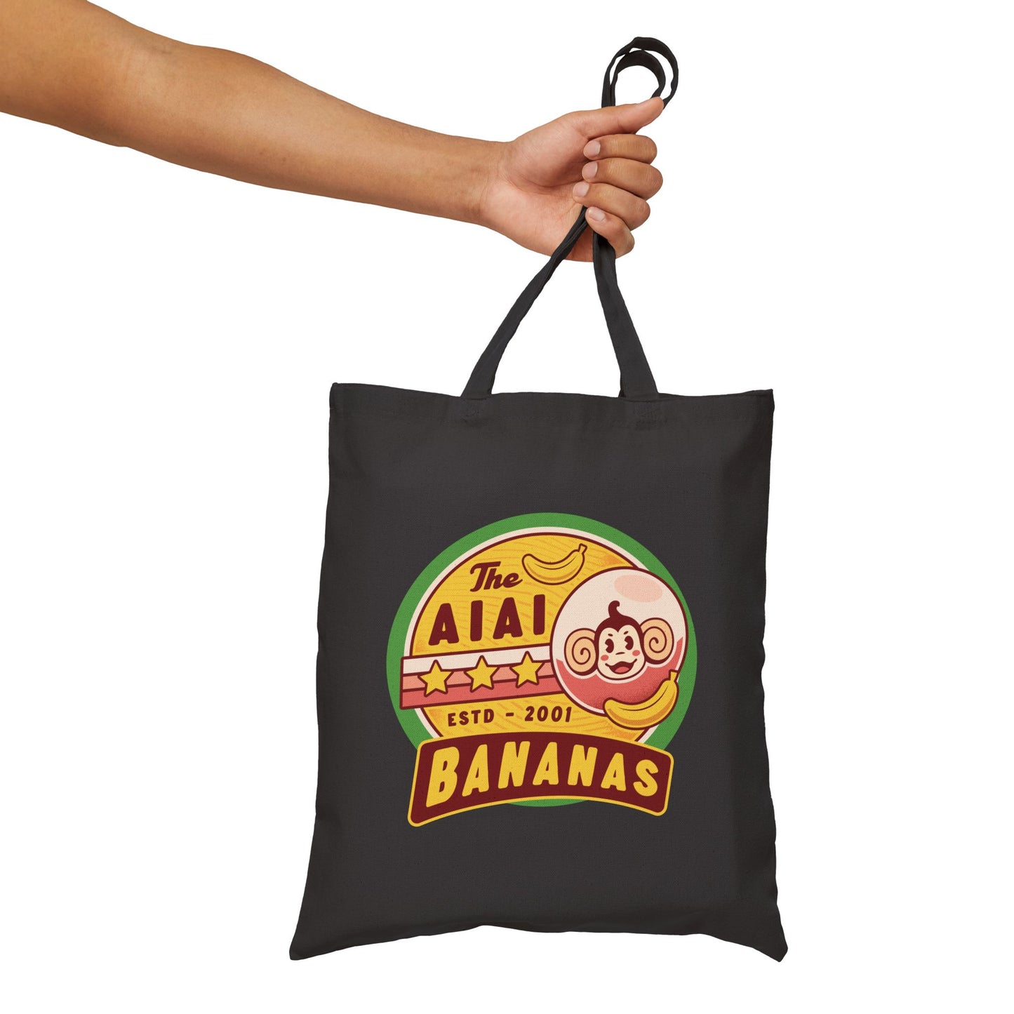 Aiai Bananas Emblem Canvas Tote Bag