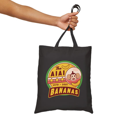 Aiai Bananas Emblem Canvas Tote Bag