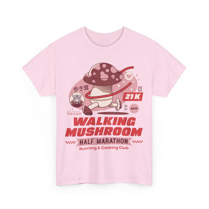 Walking Mushroom Marathon Unisex T-Shirt