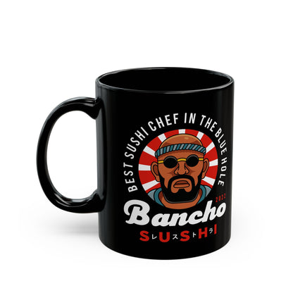 Bancho Sushi Emblem Black Mug