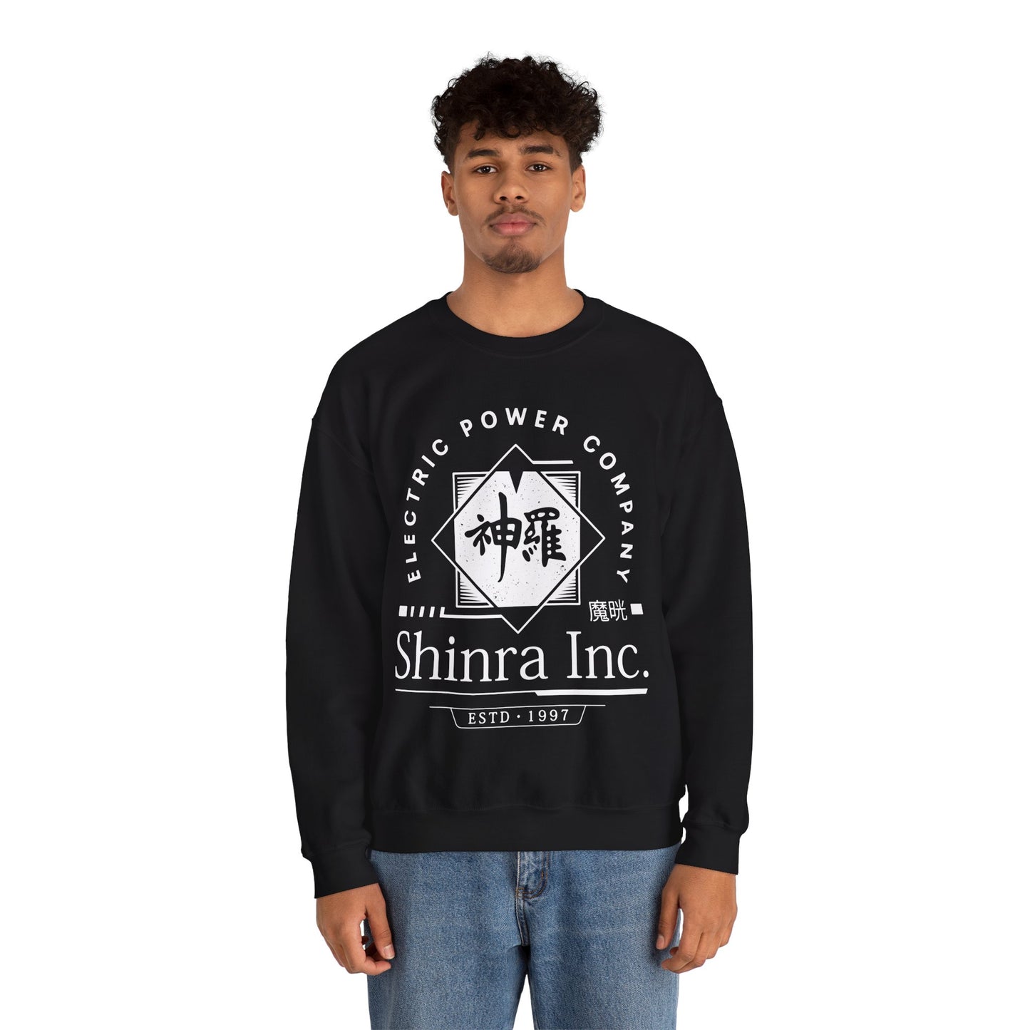 Shinra Inc Crest Unisex Crewneck Sweatshirt