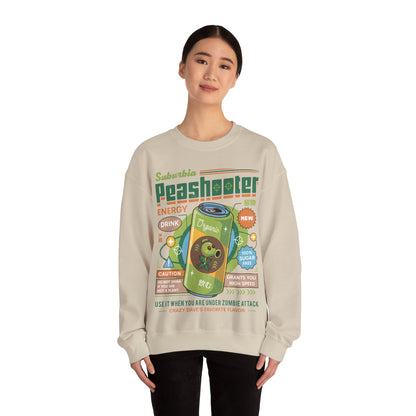 Peashooter Energy Drink Unisex Crewneck Sweatshirt