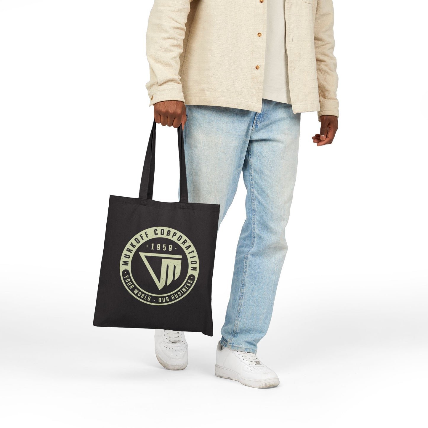 Murkoff Corporation Emblem Cotton Canvas Tote Bag