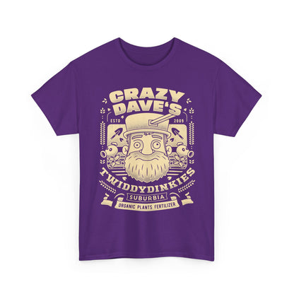Crazy Dave Emblem Grunge Unisex T-Shirt