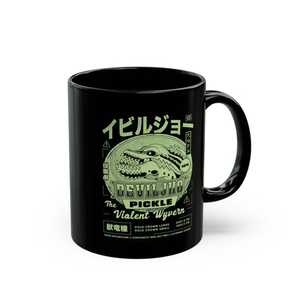 Deviljho Pickle Grunge Black Mug