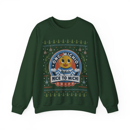 Ono Michio Ugly Sweater Unisex Crewneck Sweatshirt