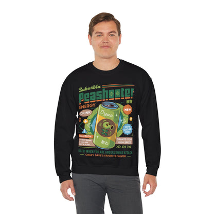 Peashooter Energy Drink Unisex Crewneck Sweatshirt