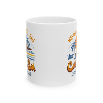 Costa Del Sol Vintage Ceramic Mug