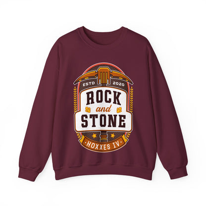Rock And Stone Emblem Unisex Crewneck Sweatshirt